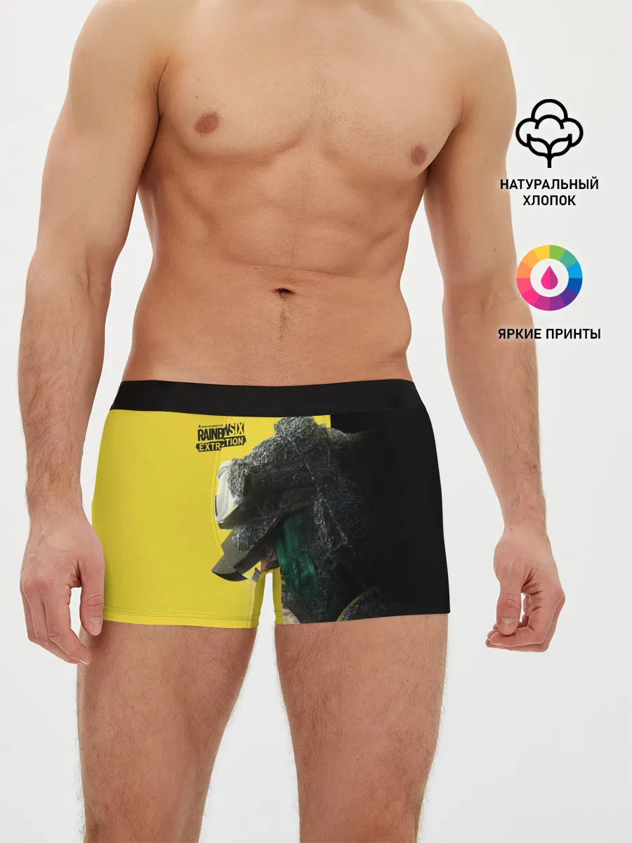 Мужские трусы боксеры / Rainbow Six Extraction / Радуга 6 Эвакуация