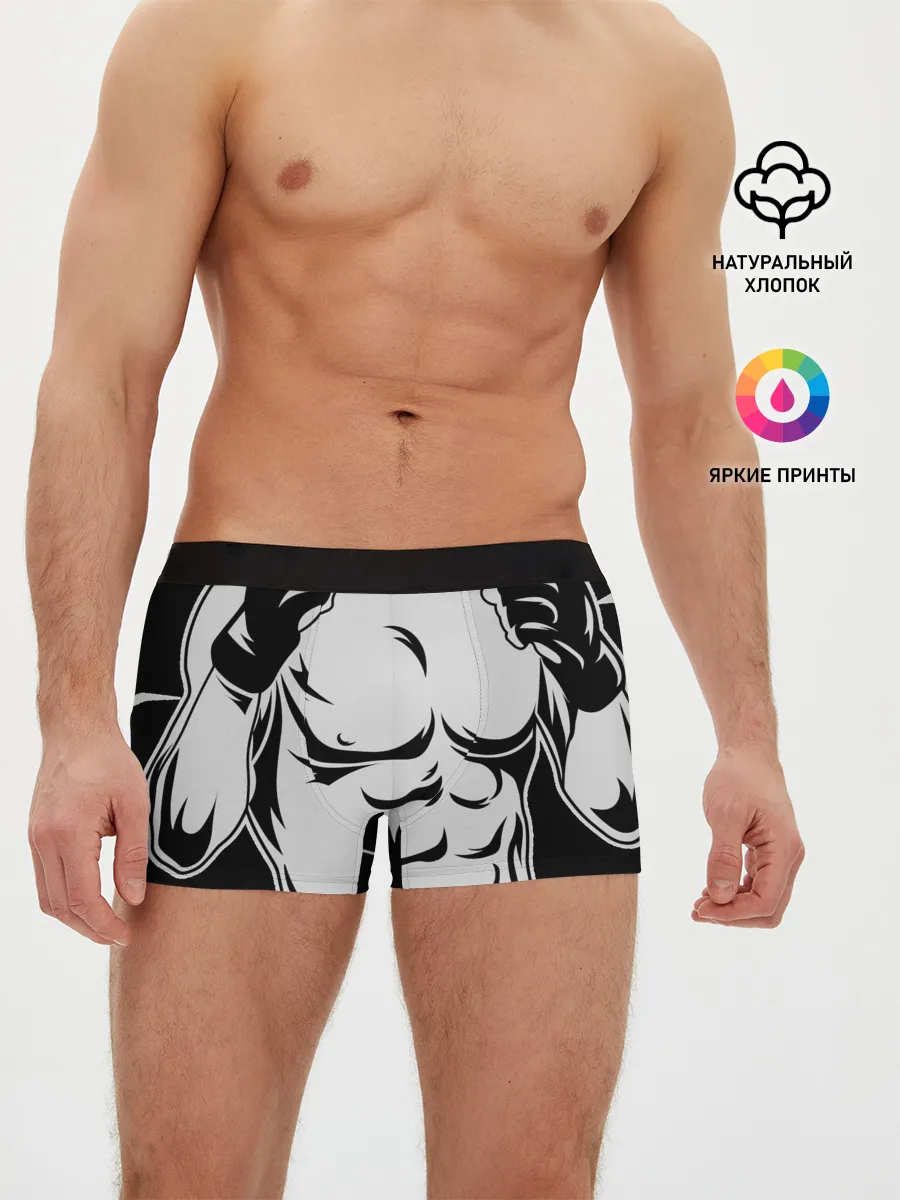 Мужские трусы боксеры / Хабиб Нурмагомедов