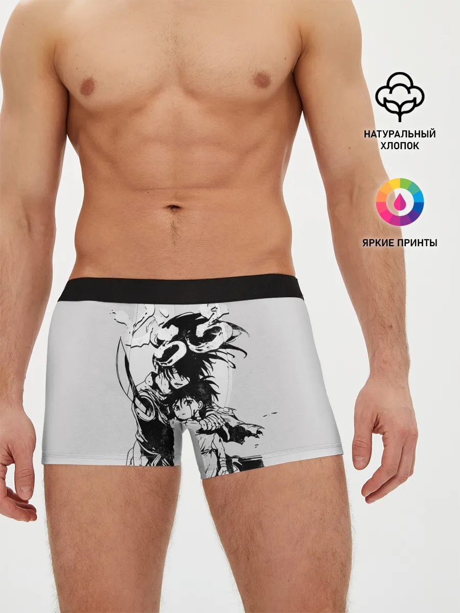 Мужские трусы боксеры / Хяккимару и Дороро
