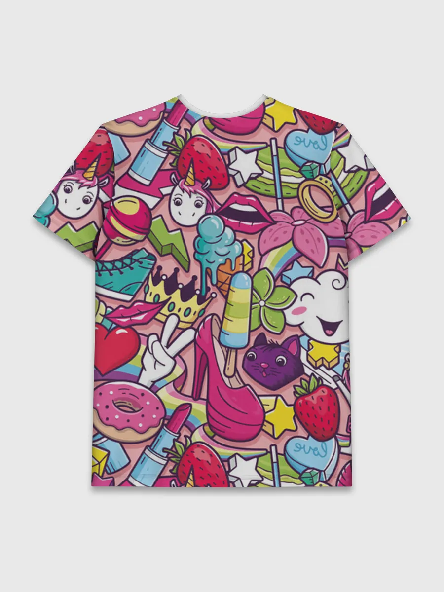 Мужская базовая футболка / Девчачьи радости