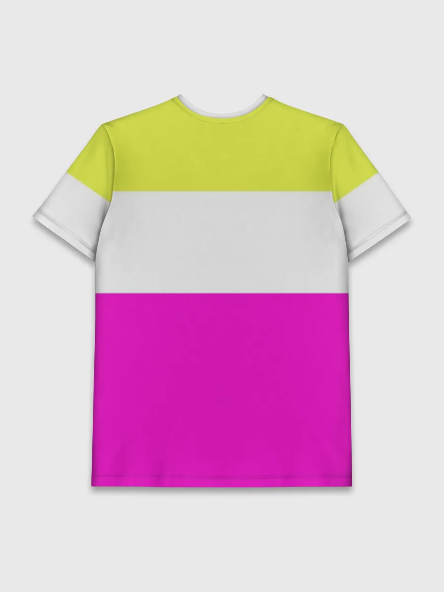 Мужская базовая футболка / Serious розовый