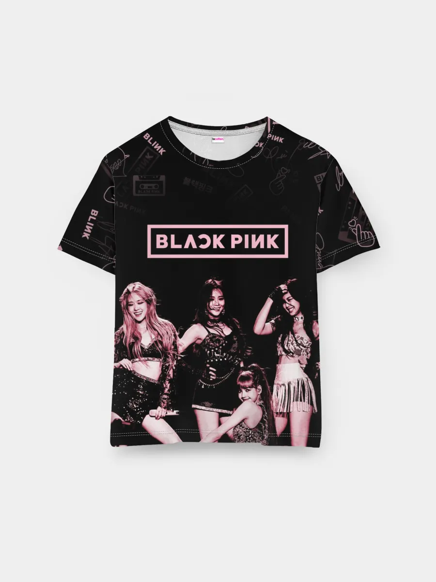 Мужская базовая футболка / BLACKPINK