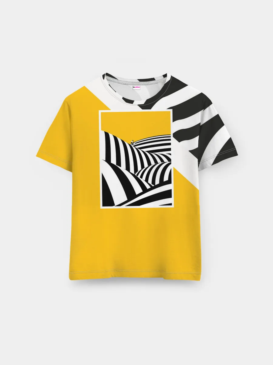 Мужская базовая футболка / Крути педали