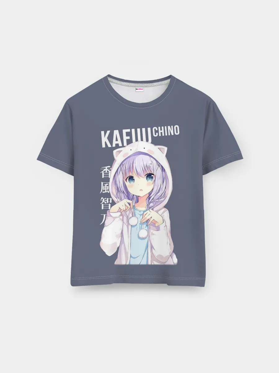 Мужская базовая футболка / Чино Кафу / Chino Kafuu