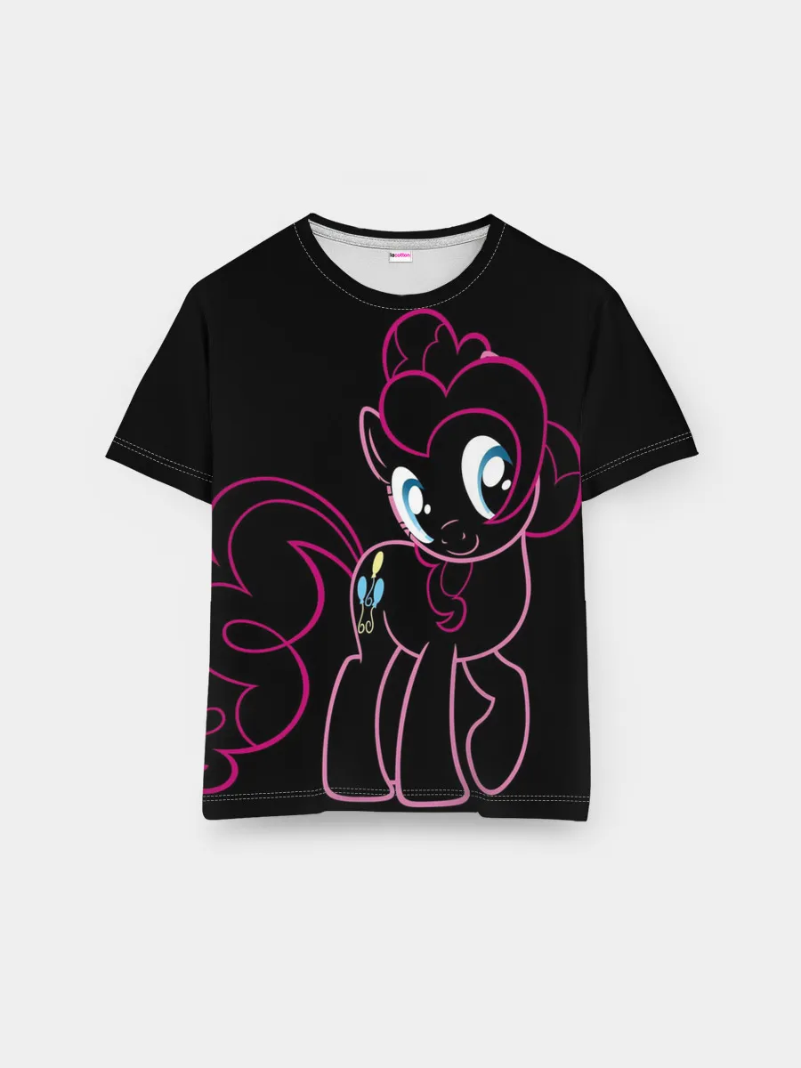 Мужская базовая футболка / Милая Флаттершайн