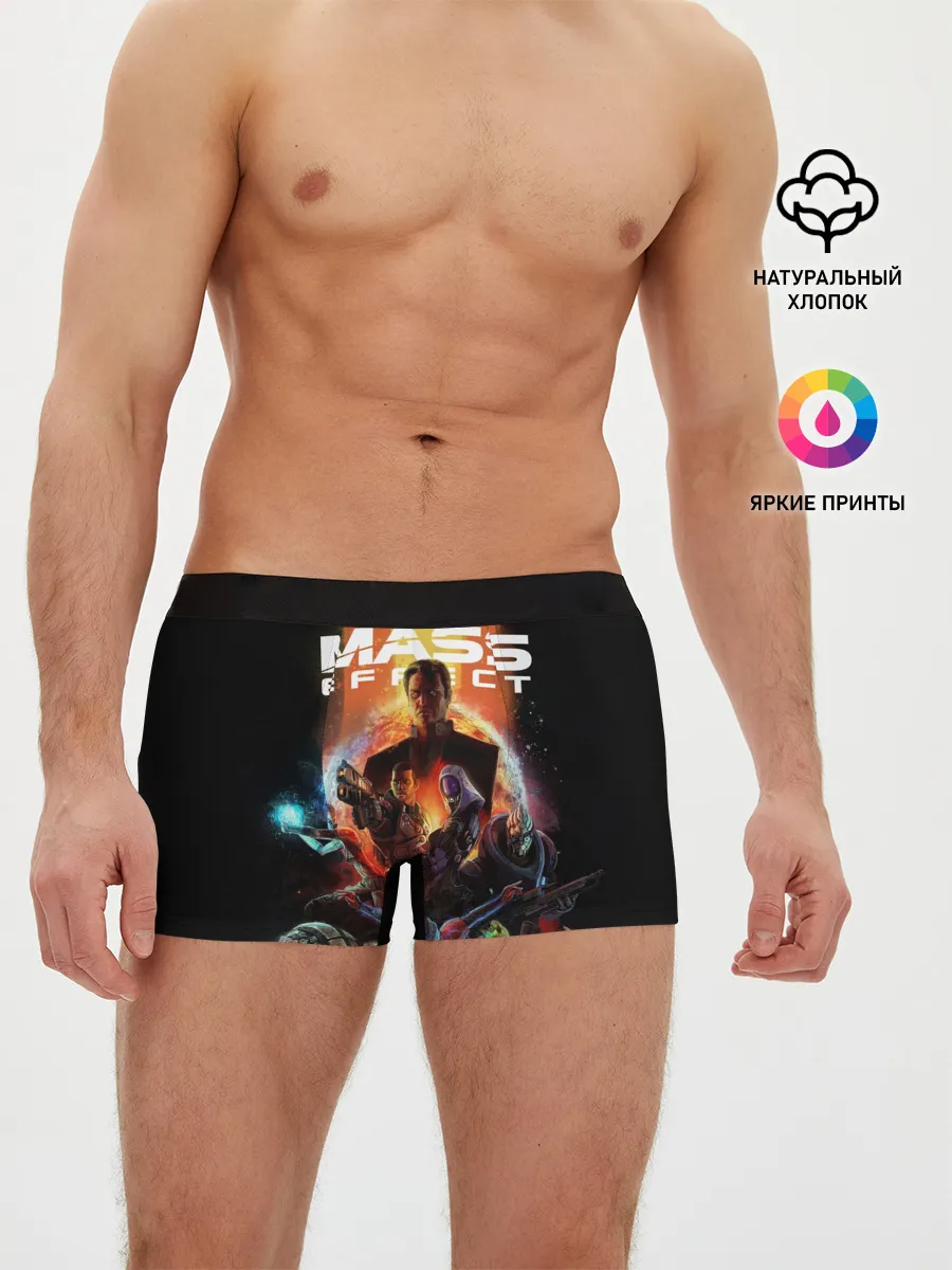 Мужские трусы боксеры / mass effect