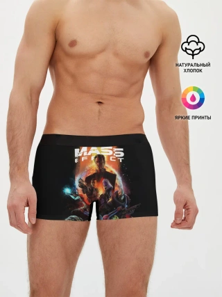 Мужские трусы боксеры / mass effect