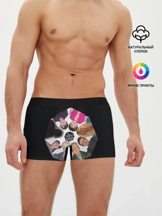 Мужские трусы боксеры / Академия Зонта