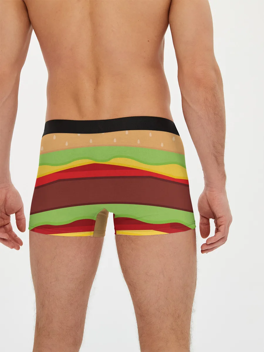 Мужские трусы боксеры / Бургер