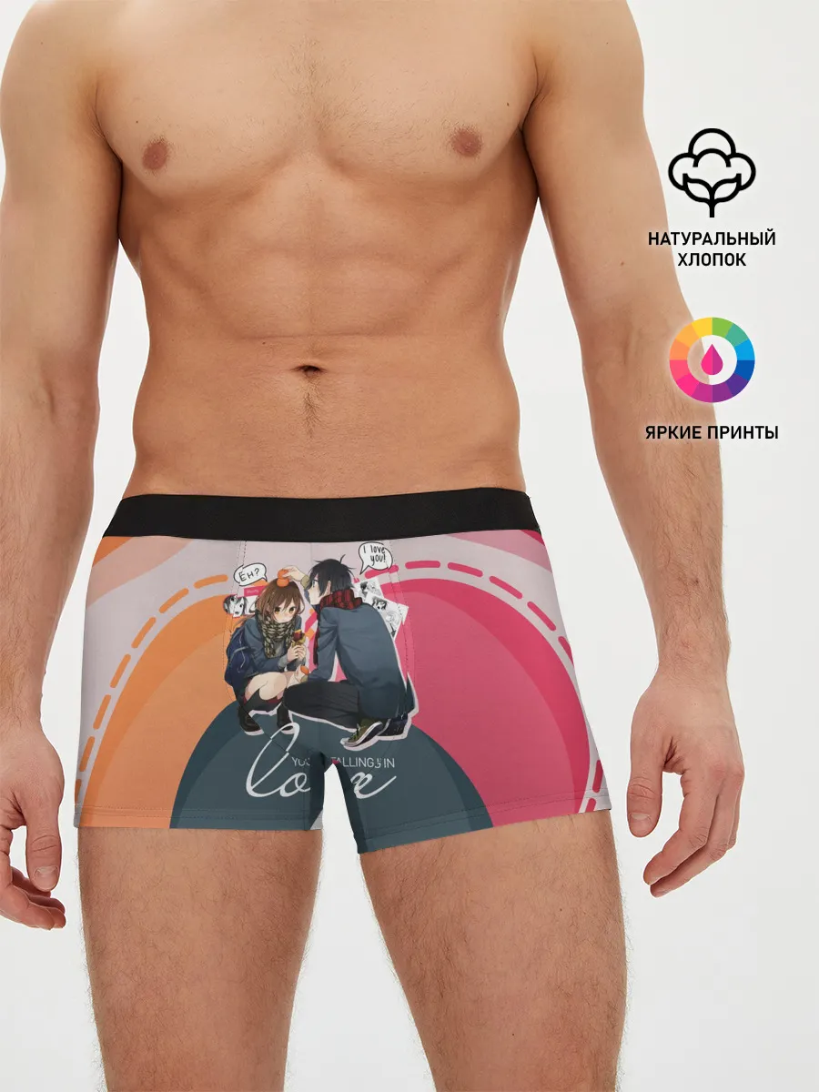Мужские трусы боксеры / Хори-сан и Миямура-кун