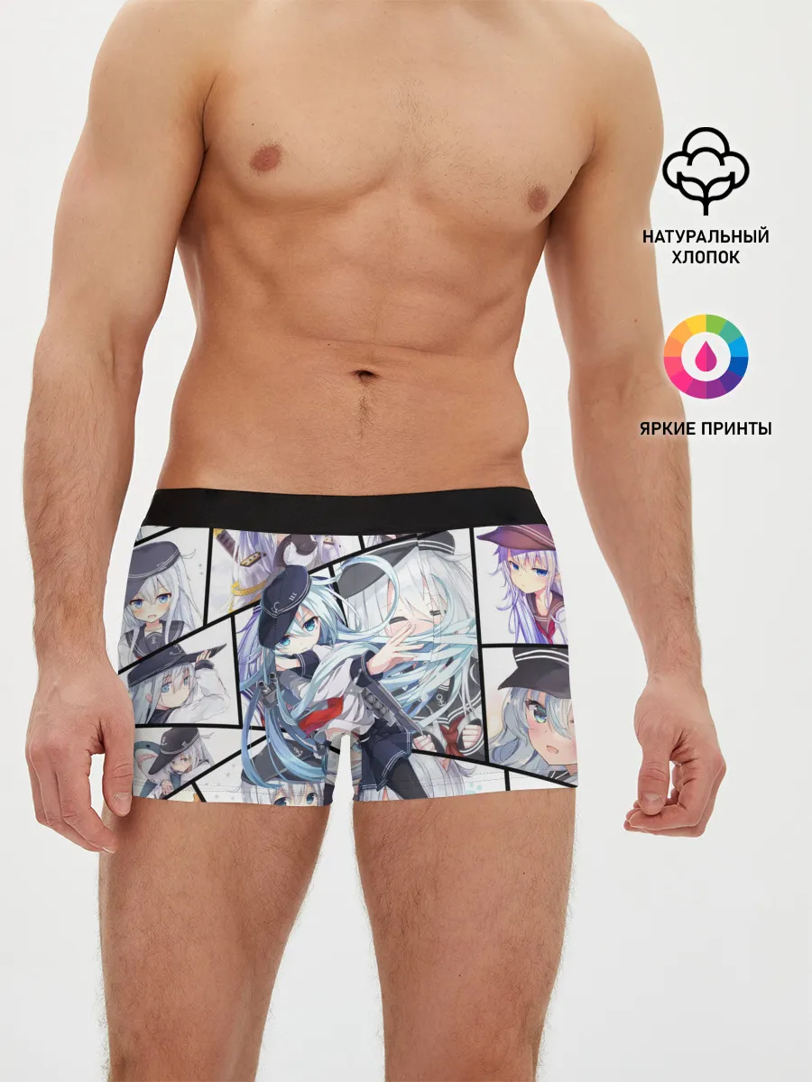 Мужские трусы боксеры / Kantai Collection: Hibiki
