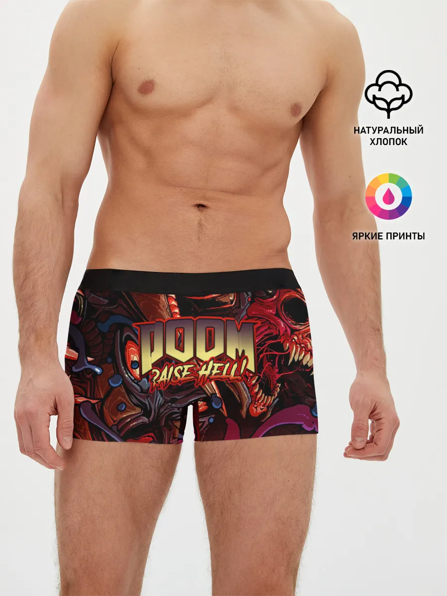 Мужские трусы боксеры / DOOM Eternal