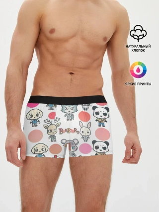 Мужские трусы боксеры / BEASTARS | CHIBI