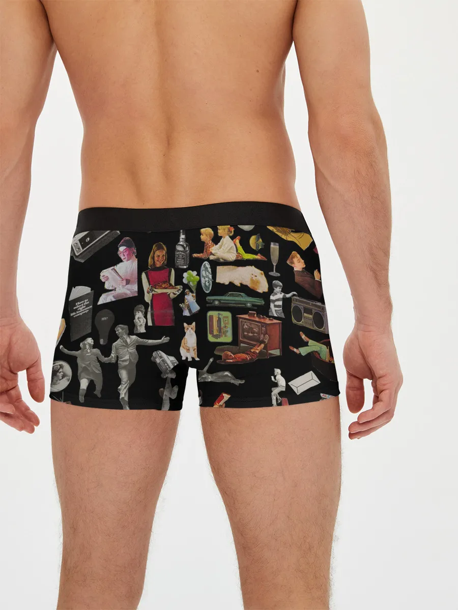 Мужские трусы боксеры / РЕТРО