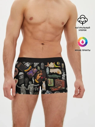 Мужские трусы боксеры / РЕТРО