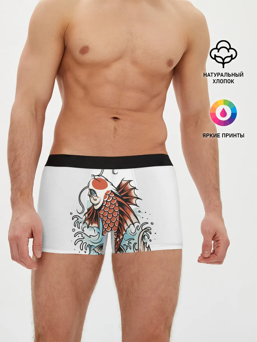 Мужские трусы боксеры / Карп Кои
