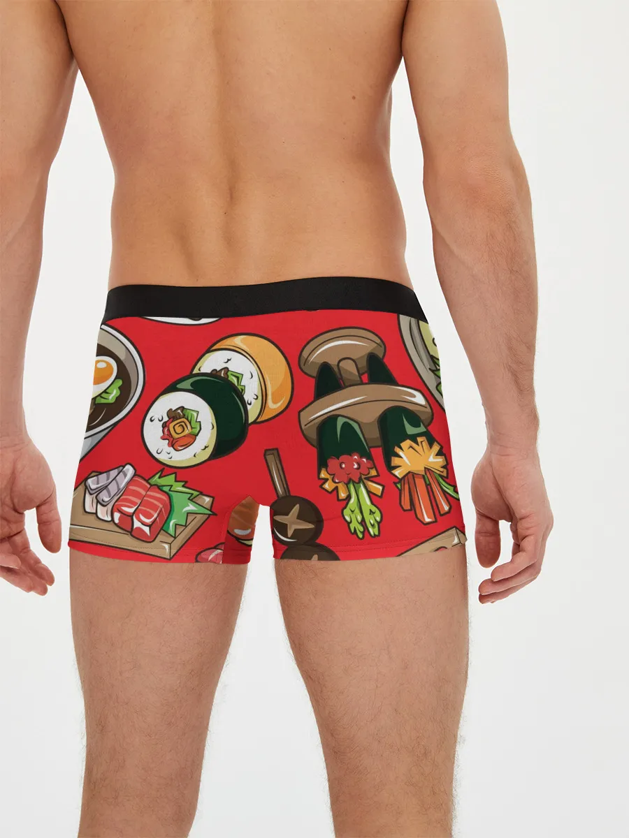 Мужские трусы боксеры / Еда