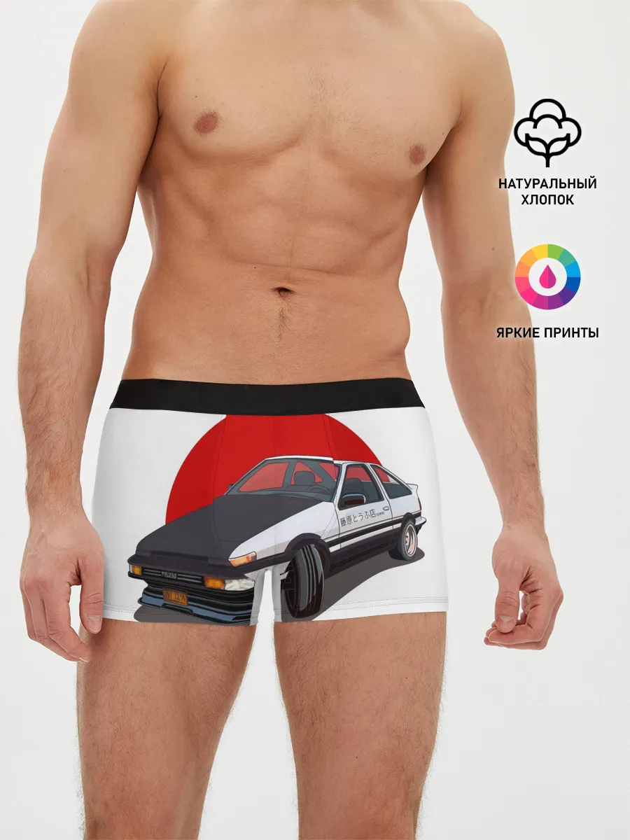 Мужские трусы боксеры / Land of the rising sun