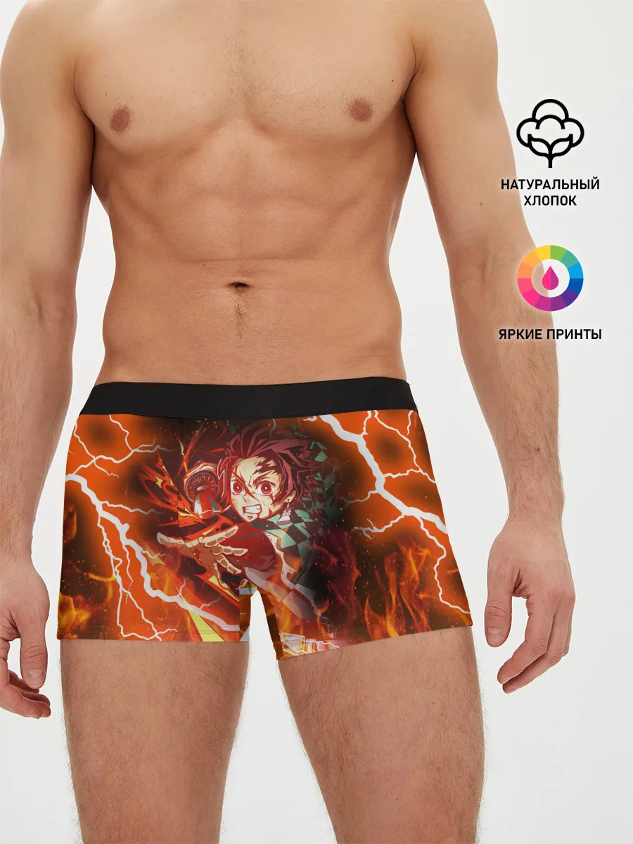 Мужские трусы боксеры / КЛИНОК РАССЕКАЮЩИЙ ДЕМОНОВ