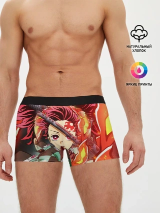 Мужские трусы боксеры / КЛИНОК РАССЕКАЮЩИЙ ДЕМОНОВ