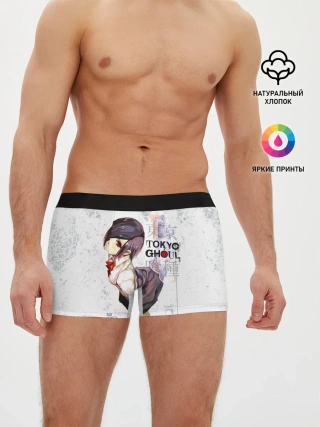 Мужские трусы боксеры / Тоука Киришима в школьной форме