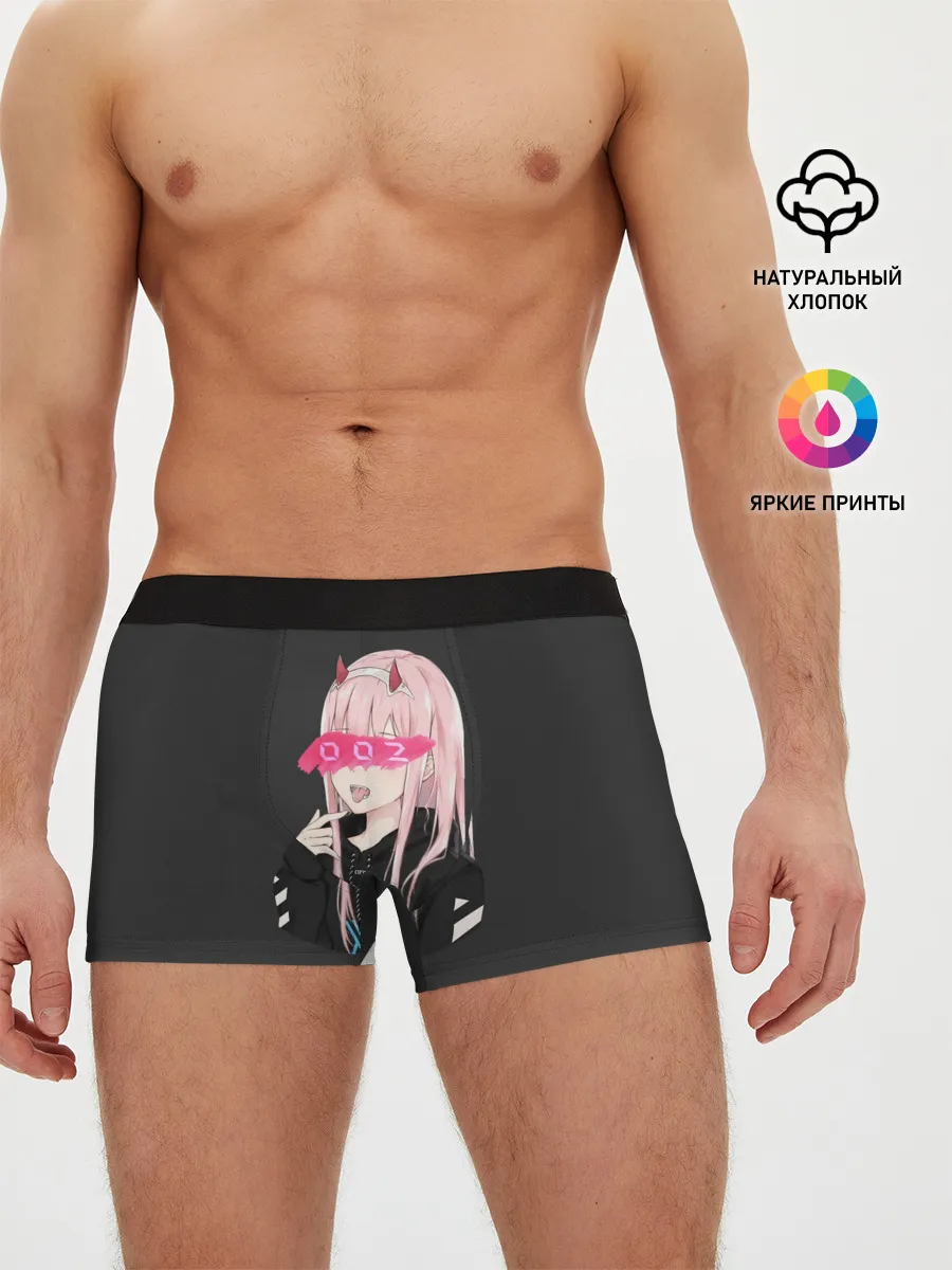 Мужские трусы боксеры / Zero Two