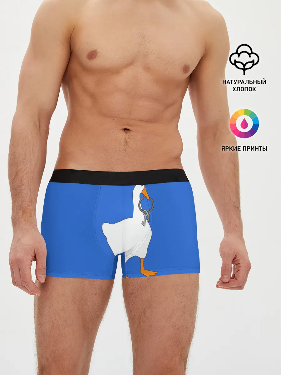 Мужские трусы боксеры / Untitled Goose Game