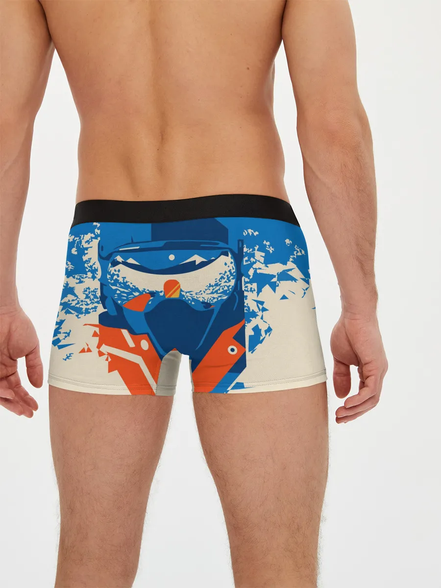 Мужские трусы боксеры / SNOW BOAR DING