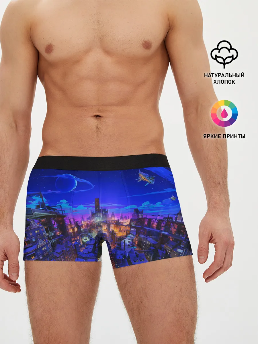 Мужские трусы боксеры / Сказочный город