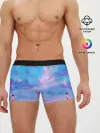 Мужские трусы боксеры / РОЗОВЫЕ ОБЛАКА
