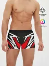 Мужские трусы боксеры / Sports geometry 4