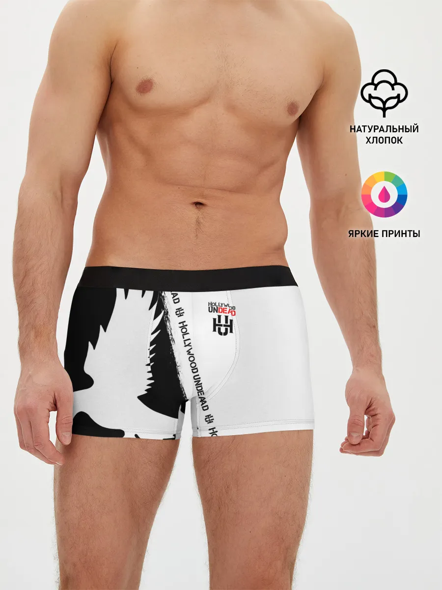 Мужские трусы боксеры / Hollywood Undead