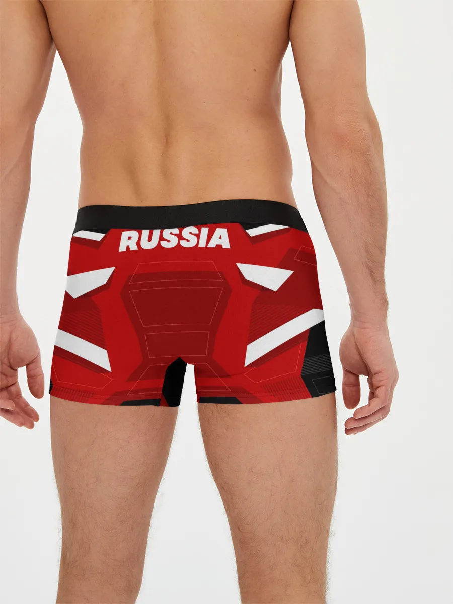 Мужские трусы боксеры / Red Machine