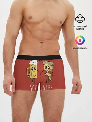 Мужские трусы боксеры / Beer