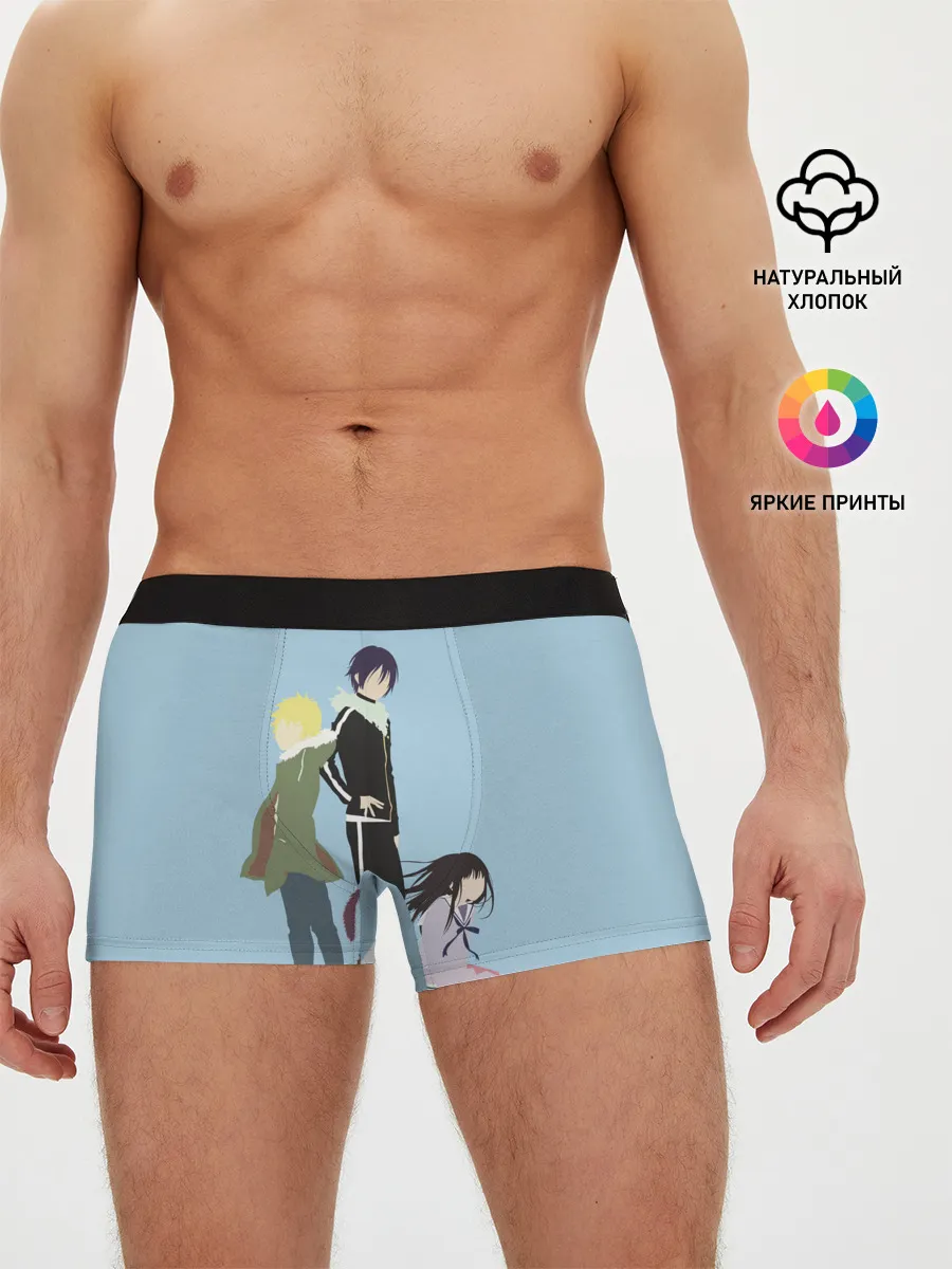 Мужские трусы боксеры / Yato, Yukine & Hiyori