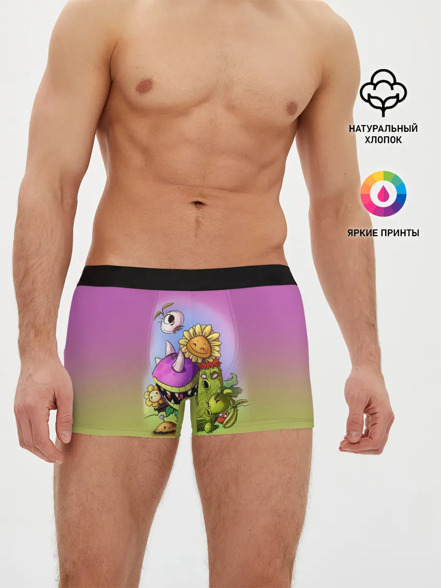 Мужские трусы боксеры / Plants vs. Zombies