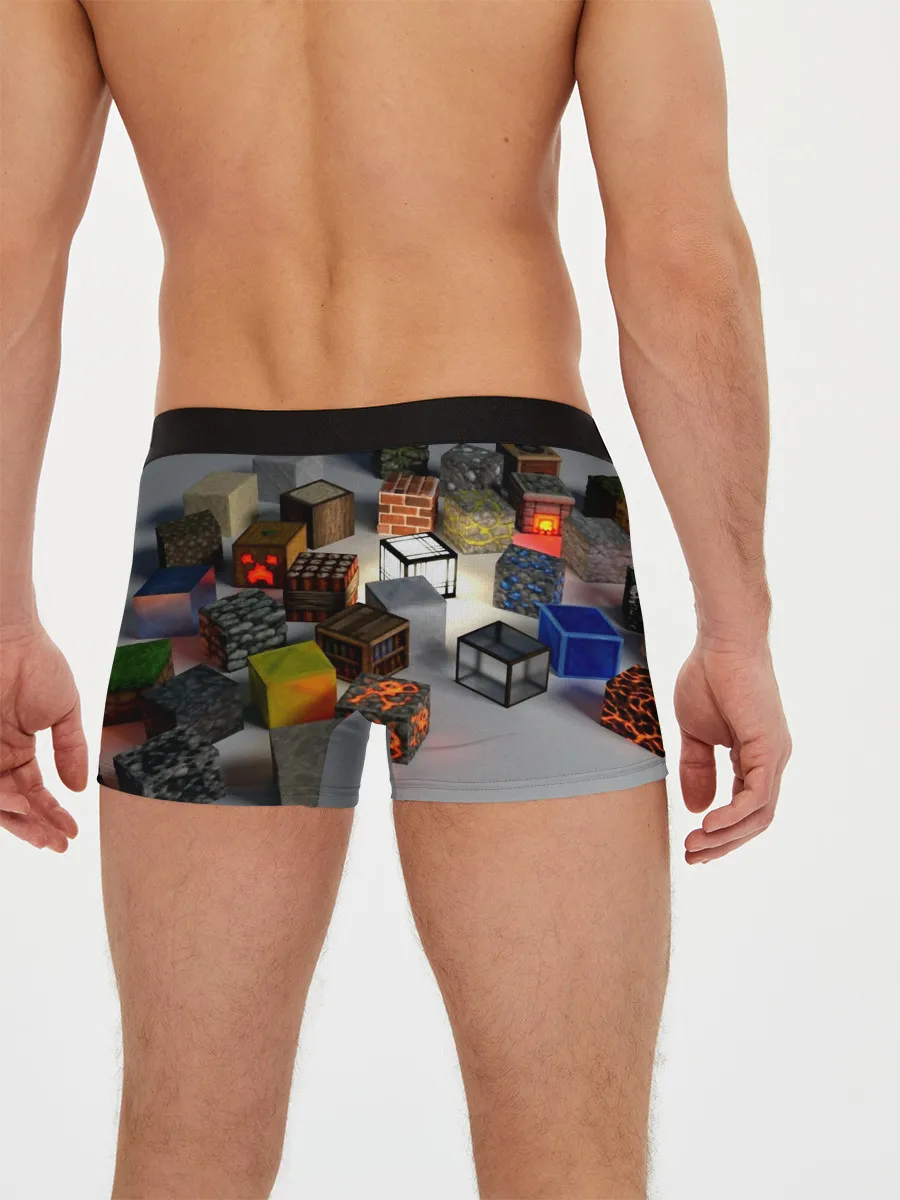 Мужские трусы боксеры / MINECRAFT BLOX