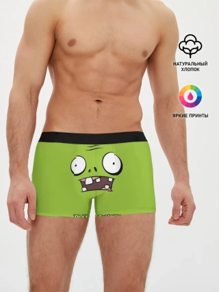 Мужские трусы боксеры / Plants vs Zombies | Зомби.