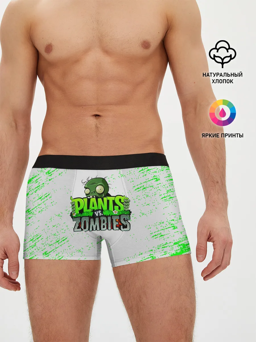 Мужские трусы боксеры / Plants vs. Zombies