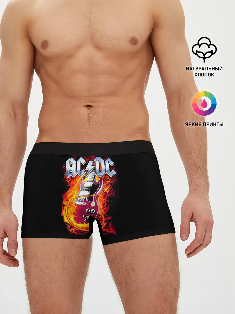 Мужские трусы боксеры / AC/DC