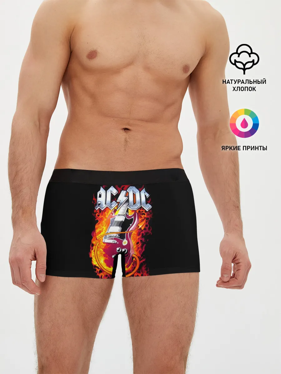 Мужские трусы боксеры / AC/DC