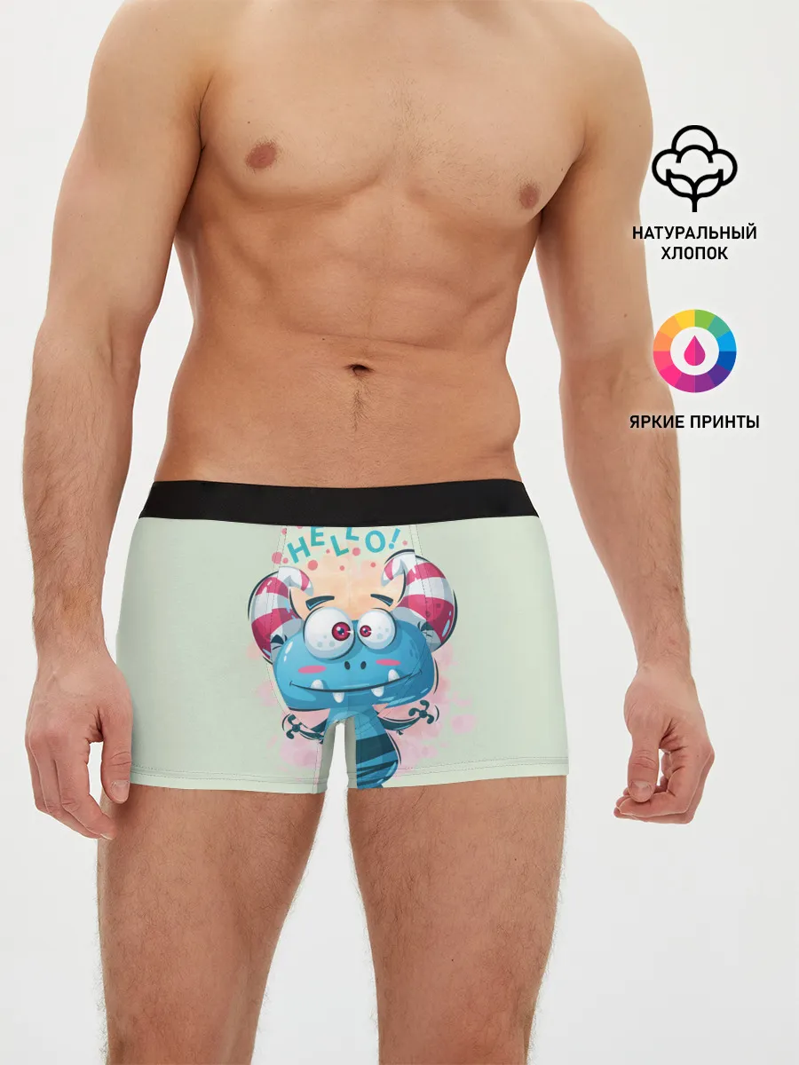 Мужские трусы боксеры / HELLO