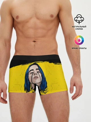 Мужские трусы боксеры / BILLIE EILISH