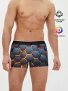 Мужские трусы боксеры / 3D БРОНЬ
