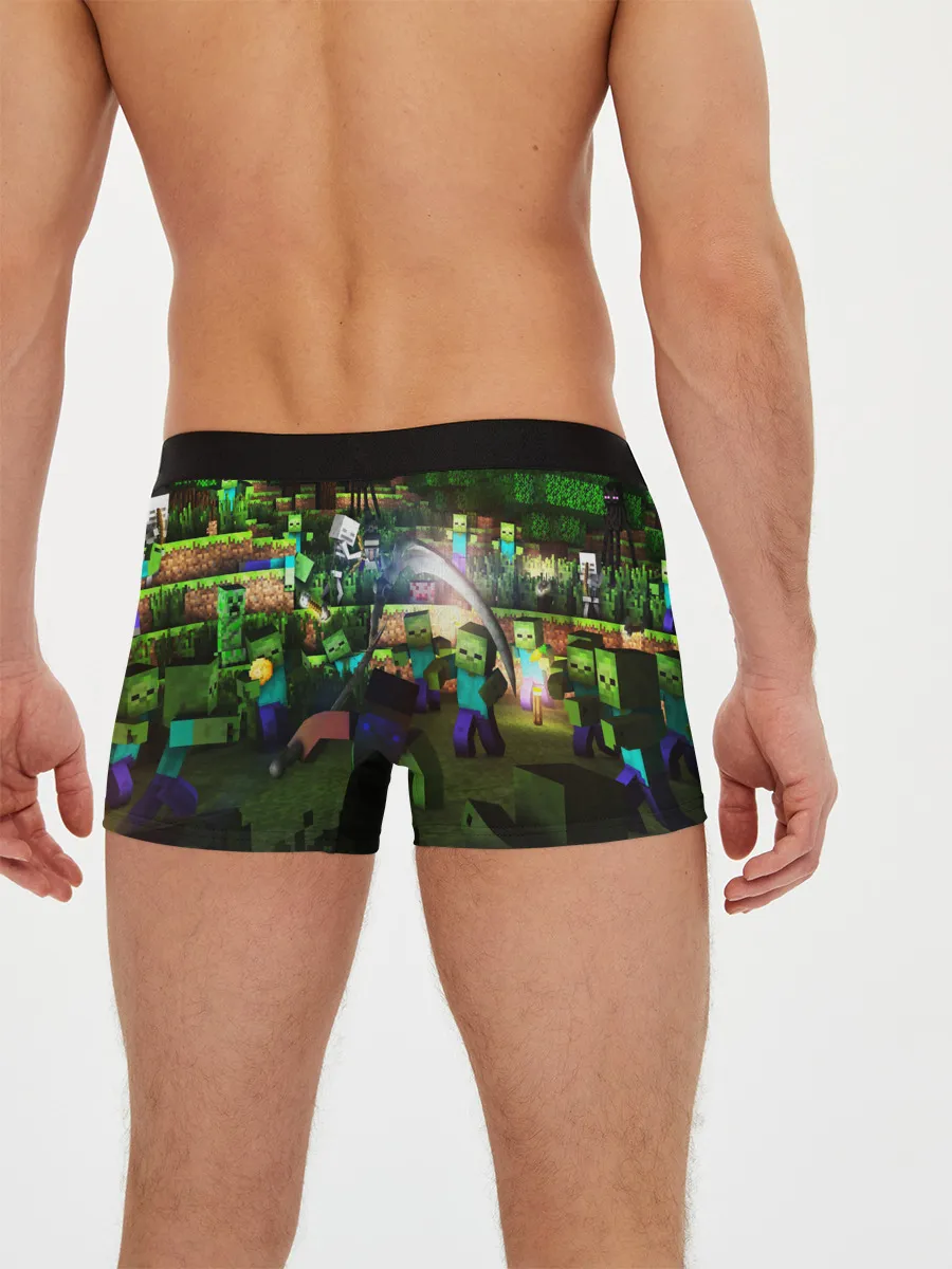 Мужские трусы боксеры / MINECRAFT Creeper