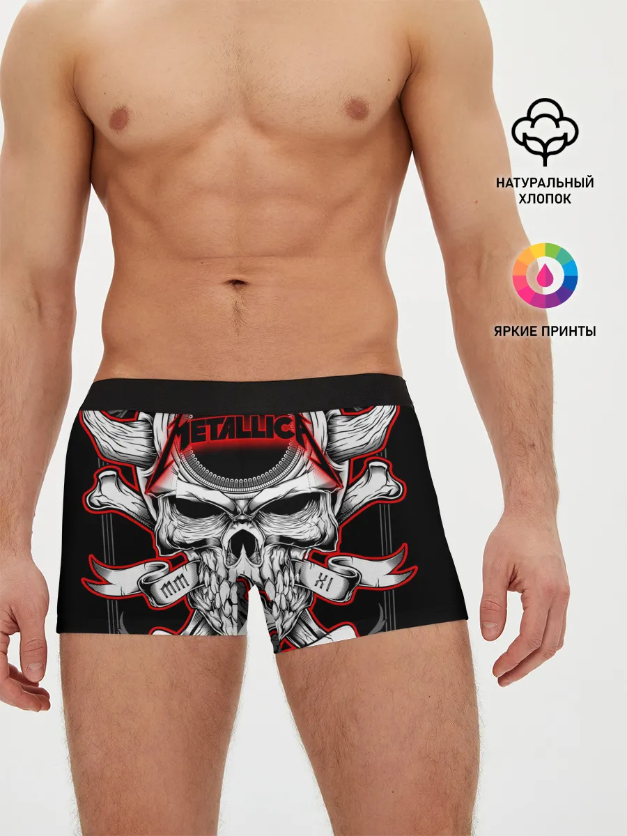 Мужские трусы боксеры / Metallica
