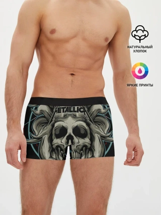 Мужские трусы боксеры / Metallica