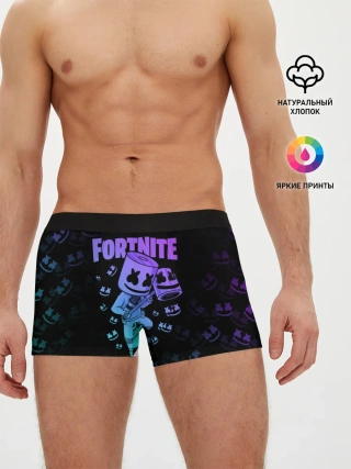 Мужские трусы боксеры / FORTNITE MARSHMELLO