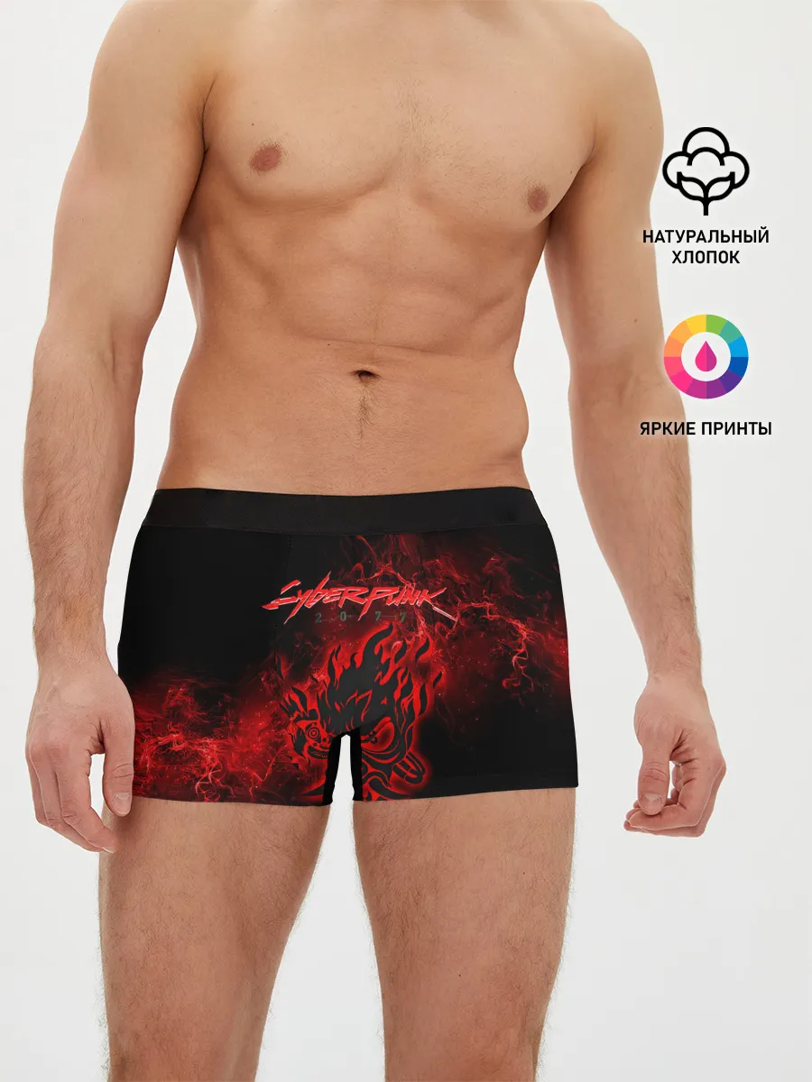 Мужские трусы боксеры / Cyberpunk 2077.