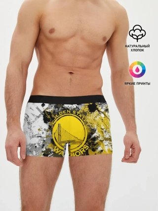 Мужские трусы боксеры / Голден Стэйт Уорриорз